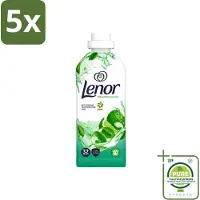 Lenor 5 x – Wasverzachter – Freshness Guard – 32 Wasbeurten – 800 ml - Grootverpakking - Vaatwasstrips - Wasverzachter - Frisheid - Geur - Geurprofiel - Geurtjes