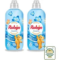 Robijn 2 x – Wasverzachter – Morgenfris – 1,1 L - Wasstrips - Wasverzachter - Wasverzachter Morgenfris - Wasverzachter Voor Kleding - Wasverzachter Morgenfris 1.1 L - Wasverzachter Voor Textiel