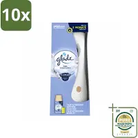 Glade 10 x - Startset Automatische Spray - Pure Clean Linen - 269 ml - Wasstrips - Automatische Luchtverfrisser - Frisheid In Huis - Geur In De Woonkamer - Geur In De Hal - Geur In De Slaapkamer