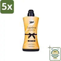 Silan 5 x Suprême - Wasverzachter - Glamour - 44 Wasbeurten - 1.2L - Wasstrips - Wasverzachter - Wasgoed Verzachter - Luxe Wasverzachter - Fris Wasgoed - Zijdezacht Wasgoed