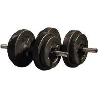 Iron gym - Verstelbare halterset - 15 kg
