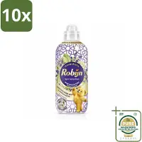 Robijn 10 x – Wasverzachter – Intense Spa Sensation – 765 ml - Wasstrips - Wasverzachter - Eucalyptus - Lavendel - Frisheid - Wellness