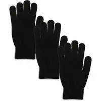 Pieces Pcnew 3-pack Handschoenen Dames Zwart ONE SIZE