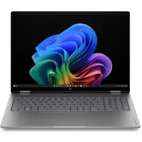 HP Ordinateur Portable avec écran tactile OmniBook X Flip 2-in-1 Next Gen AI 16-cc0010nfx 16" AMD Ryzen AI 7 16 Go RAM 512 Go SSD Argent météore - Azerty Français