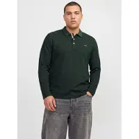 Jack & Jones Regular Fit poloshirt donkergroen