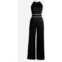 4TAILORS Jumpsuit 'Echo' zwart