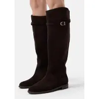 L37 HANDMADE SHOES Boots 'SEARCHING FOR A HERO' donkerbruin