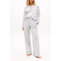 Tommy Hilfiger Uw0uw06248 Lange Mouw Pyjama T-shirt
