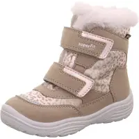 Superfit Snowboots 'Crystal' beige / rosa