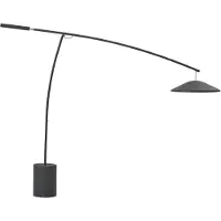 Muuto Contra vloerlamp Antraciet zwart-beton, 188 cm