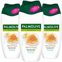 Palmolive 3x Douchecrème Naturals Milk & Honey 250 ml