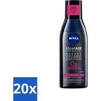 Nivea 20 x - Expert Make-up Remover - Micellair Water - Gezichtsreinigingsmiddel - 200 ml - Voordeelverpakking - 20 stuks