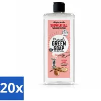 Marcel's Green Soap 20 x - Douchegel - Argan & Oudh - Verzorgend & zacht - 300 ml - Voordeelverpakking - 20 stuks