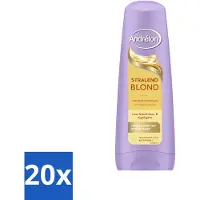 Unilever 20 x – Conditioner – Stralend Blond – 200 ml - Voordeelverpakking - 20 stuks