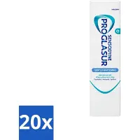 Sensodyne 20 x - Tandpasta - Proglasur Gentle Whitening - Verheldert Glazuur - 75 ml - Voordeelverpakking - 20 stuks