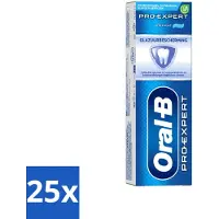 Oral-B 25 x - Pro-Expert Sterk Glazuur - Tandpasta - Beschermt Glazuur - 75 ml - Voordeelverpakking - 25 stuks