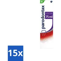 Parodontax 15 x – Tandpasta – Ultra Clean – 75 ml - Voordeelverpakking - 15 stuks