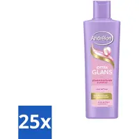 Andrélon 25 x – Shampoo – Extra Glans – 250 ml - Voordeelverpakking - 25 stuks