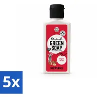 Marcel's Green Soap 5 x - Douchegel - Argan & Oudh Mini - Krachtige werking - 100 ml - Voordeelverpakking - 5 stuks