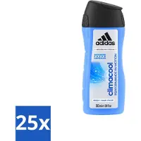 Adidas 25 x – Douchegel – Climacool Men – 250 ml - Voordeelverpakking - 25 stuks