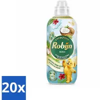 Robijn 20 x – Wasverzachter – Kokos Sensation – 765 ml - Voordeelverpakking - 20 stuks