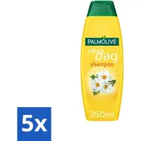 Palmolive Shampoo, dagelijks gebruik, 350 ml - Voordeelverpakking - 5 stuks