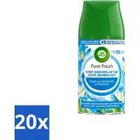Air Wick 20 x – Navulling – Freshmatic Pure Lentedauw – 250 ml - Voordeelverpakking - 20 stuks