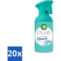 Air Wick 20 x - Luchtverfrisser - Pure Nenuco - Spray - 250 ml - Voordeelverpakking - 20 stuks