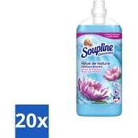 Soupline 20 x – Wasverzachter – Nevel van Frisheid – 1,35 L - Voordeelverpakking - 20 stuks