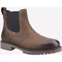 Cotswold Bodicote Leren Bruine Herenlaarzen