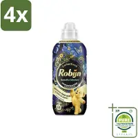 Robijn – Wasverzachter – Beautiful Mystery – 765 ml - Voordeelverpakking - 4 stuks - Wasverzachter - Wasverzachter geur