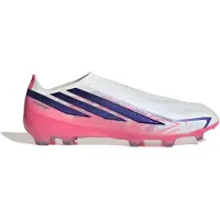 Adidas F50 Hyperfast Pro Veterloze Gras Voetbalschoenen (FG) Wit Paars Roze