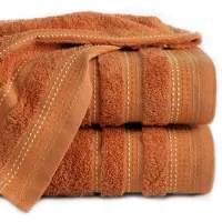 Eurofirany Pola Handdoek 50x90cm Oranje - Zacht & Absorberend Katoen