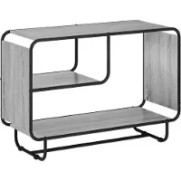 vidaXL Dressoir Grijs Sonoma 93.5 x 37.5 x 64.5 cm Bewerkt hout