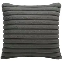 Fitizzio Pluche Kussenhoes 40x40cm Gestreept - Decoratief & Zacht