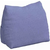 vidaXL - Rugkussen - Jeans - Blauw - 45 - x - 35 - x - 20 - cm - Stof