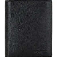WITTCHEN Saffiano Portemonnee Heren Leer RFID Zwart 14-1S-041-1