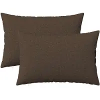 vidaXL Kussensloop 2 st HEERLEN Taupe 50 x 75 cm Stof