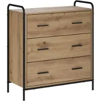 vidaXL Dressoir Artisanaal eiken 97 x 33 x 81 cm Bewerkt hout