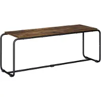 vidaXL TV Stand 113,5 x 35,5 x 42 cm Gerookt eiken Bewerkt hout