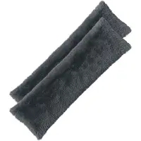 vidaXL Kussen 2 st HEERLEN Antraciet 40 x 145 cm PV Fleece