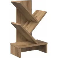 vidaXL Boomvormige boekenplank met 3 planken 30 x 18 x 48 cm
