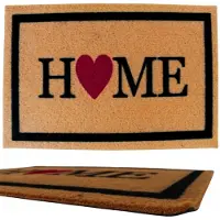 Hile Woonmat Deurmat 60x40 cm Antislip 'HOME' Hart - H24038-2