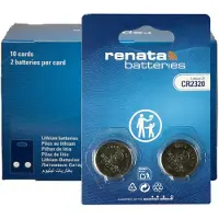 Renata - Knoopcel batterijen - CR2320 - Lithium - 3V - 20 stuks