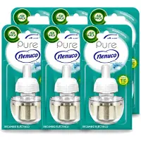 Air Wick 6 x - Luchtverfrisser Navulling - Pure Nenuco - Elektrische Geurverspreider - 19 ml - Voordeelverpakking - 6 stuks