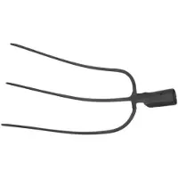 Stocker Vork Met 3 Ronde Tanden