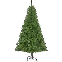 Black Box Trees Alderfen Kunstkerstboom H210 x Ø137 cm - Kerstboom Kunstkerstboom 771 Tips - Kunstboom met Standaard - Groen