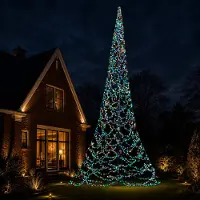 Fairybell Luminous Switch kerstboom | 1000 cm | 2048 LED | warmwit & multicolor