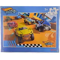Clementoni Hot Wheels Puzzel voor Kinderen - 99 Stukjes, Vanaf 5 Jaar