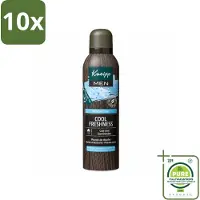 Kneipp 10 x - Douche schuim - Men Cool Freshness - Frisse geur - 200 ml - Grootverpakking - Vaatwasstrips - Douche Foam - Munt Geur - Natuurlijke Schuim - Huid Verzorging - Frisse Geur